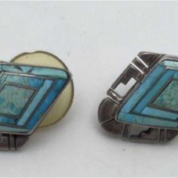 New!! 💜Stunning designer earrings which have been handmade by G Nelson - Picture 2 of 7